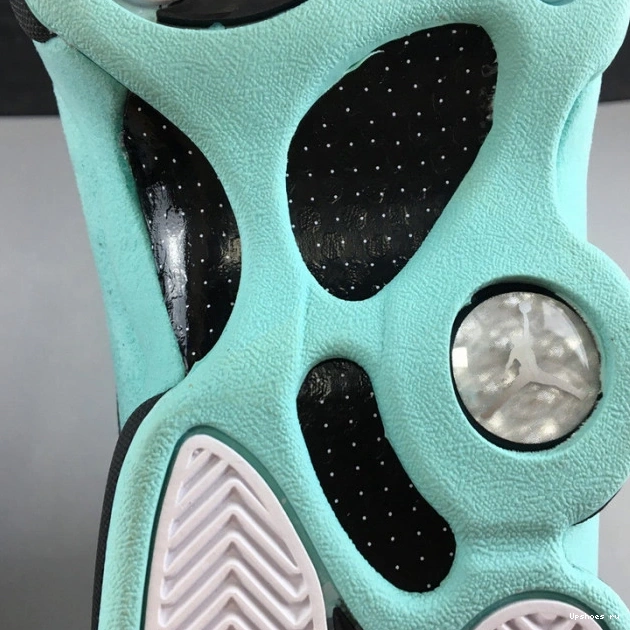BLACK GREEN ISLAND RETRO 13 AIR 414571-030 JORDAN 0805